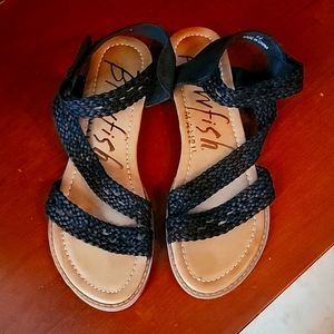 Blowfish Black Sandal